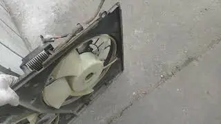 Lexus Rx400h Замена мотора вентилятора охлаждения Lexus Rx400h Change cooling fan motors