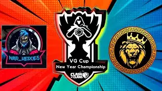 War Heroes vs Tamil Avengers | Vg Cup New Year Championship | Round of 8 | தமிழ் | Vicky Gaming