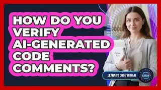 How Do You Verify AI-Generated Code Comments?