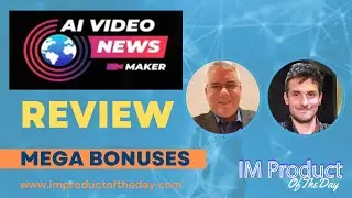 AI Video News Maker Review + Award-Winning Bonuses To Make It Work FASTER (Worth $997)!