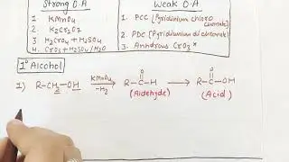 6)Oxidation of Alcohols, Preparation of Aldehyde and ketones| Class12th chapter12 chemistry