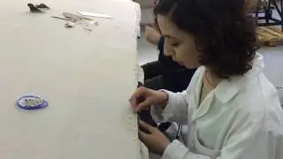 Web-S&eacute;rie sur l'entoilage au mus&eacute;e - Ep 2/5 La couture