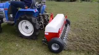 Verticuteerhark wiedeg minitractor  gazonverluchter Ontmosser