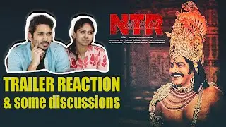 NTR Trailer Reaction |Jodi Reactions (2019) | Nandamuri Balakrishna | Krish