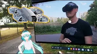 Подключите дрон DJI Neo к гарнитуре Meta Quest VR!