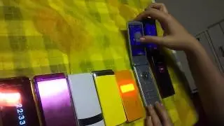 Japanese phones: DoCoMo n-02a , n-08a , n-01e , n-03a , p-04b , l-01b , sh9110c , 932sh , sh-02b