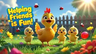 Hen & Chicks Save the Ladybugs! | Helping Others Song for Kids | Nursery Rhymes for Toddlers