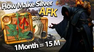 🟩⚔️How I Made 15M Silver AFK with Just My Island🤑🎮 || Albion online💪⚔️