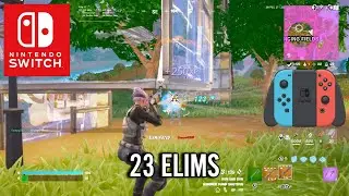 HIGH ELIM Win on Nintendo Switch | Pro Nintendo Switch Player | Solo Builds Gameplay