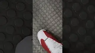 Worktime Heat on Feet Jordan 13 Flints vs Red Flints #nike #jordan #jordanbrand #jordan13 #flint13