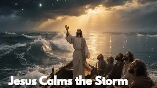 Jesus Calms the Storm | Hour Peaceful Bible Meditation for Deep Rest & Anxiety Relief