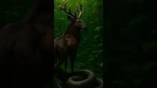 @elovtion of deer and snake