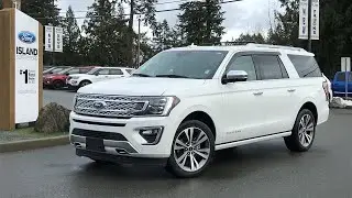 2020 Ford Expedition Max Platinum W/ 360 Camera, Tow Package, Nav Review | Island Ford