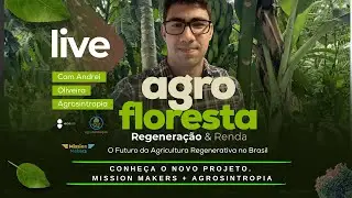 🚨 O FUTURO DA AGROFLORESTA NO BRASIL, com Andrei da Agrosintropia
