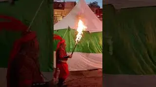 تشابة حرق الخيام الحسين منطقة الكاظمية موكب الأنصاري اليوم 10 من محرم 