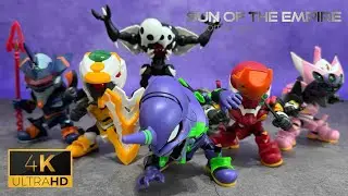 Soskill X Evangelion Moveable Blind Box Kits (set) Plastic Model Kits unbox Q.Review500