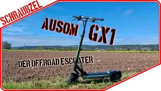 Unboxing & Testfahrt: Der Ausom GX1 E-Scooter mit Vollfederung! 🚀