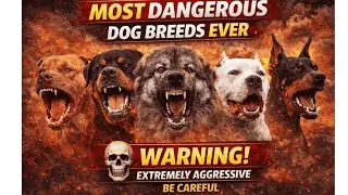 Most Dangerous Dog Breeds Ever | Powerful & Fearless Dogs in History