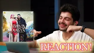 Pakistani Reaction on Punjabi Song BAMB AAGYA | GUR SIDHU | JASMINE SANDLAS | KAPTAAN