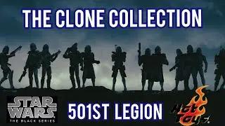 501st Clone Trooper Collection Tour. Black Series & Hot Toys