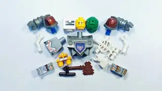 LEGO NEXO KNIGHTS AND LEGO SKULL BONE SKELETON | LEGO BUILD
