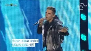 Calendar Eurovision Song Contest 2017 - Week 1