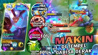 KATA SIAPA BADANG BUILD TANK GADA DAMAGE? | GAMEPLAY BADANG BUILD TANK NO COOLDOWN🔥💯