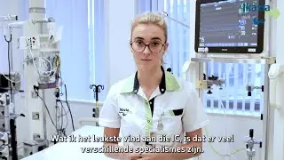 Shirley en Wouter vertellen over hun werk en opleiding tot Intensive Care verpleegkundige in Ikazia