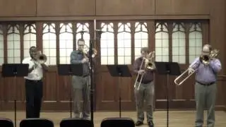Flor Peeters - Suite: Quatuor pour 4 trombones, Op. 82: Mvt II