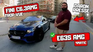 POURQUOI IL FAUT ABSOLUMENT PAS ACHETER UN C63 AMG MAIS PLUTOT UN E63 AMG 4MATIC ? 🤑🤬 