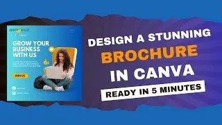 Design a Professional Brochure | Canva for Beginners