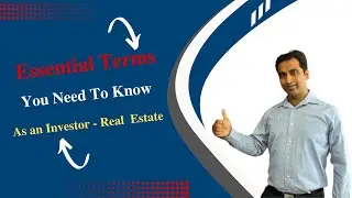 Essential Terms You Need To Know as an Investor - Real Estate