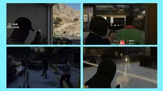 Mandem Roadmen x Meelo vs Aztecas (All POVs) | GTA RP NoPixel 3.0