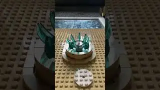 Pantasy steampunk clock tower fountain.