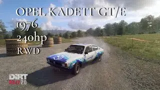 DiRT RALLY 2.0 | Opel Kadett GT/E @ Waldaufstieg Germany 🇩🇪 H-Pattern FULL SEND