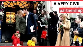 One of UK&rsquo;s first mixed sex civil partnership ceremonies | SWNS TV