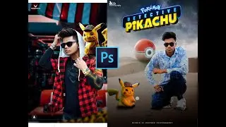 PHOTOSHOP PIKACHU PHOTO EDITING FULL TUTORIAL AND EASEY  TAPS