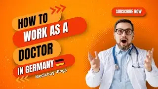 How to work as a Doctor in Germany 🇩🇪 |Explained in Tamil