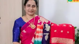 Best Selections is live#whatsapp#9640172798#jute maslin#chinon#chanderi sarees