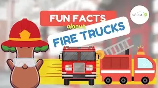 🚒 Fire Truck Fun Facts for Kids! 🚨Discover Cool Features of Fire Trucks!