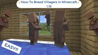 How to breed villagers in Minecraft 1.15