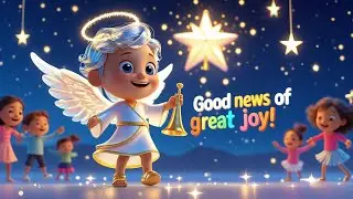 GOOD NEWS OF GREAT JOY! 🎄✨ | Christmas Song for Kids About Jesus!