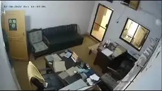 Karachi school robbery CCTV footage