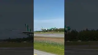 Condor&rsquo;s Green Island Livery A330NEO arriving from Frankfurt