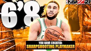 *GAME BREAKING* 6&rsquo;8 SHARPSHOOTING PLAYMAKING FOUR BUILD ON NBA 2K21