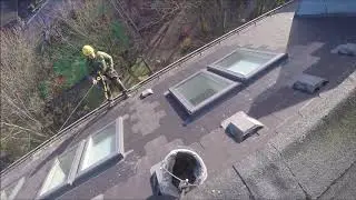 Erhvervsklatring Rens af tagrender