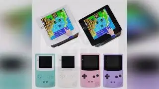 A must-have product! HISPEEDIDO GBC OLED AMOLED Laminated Touch Screen OSD Menu RETRO PIXEL Kit Fo