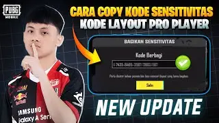 HOW TO COPY PRO PLAYER SENSITIVITY CODE & LAYOUT CODE | BEST PUBG MOBILE GYROSCOPE SENSITIVITY