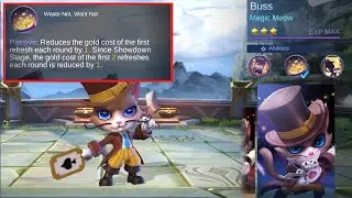 INFINITE MONEY WITH BUSS COMMANDER MAGIC MEOW - BEST MAGIC CHESS STRATEGY - Mobile Legends Bang Bang
