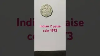 Indian 2 paise coin 1973 #india #coin #1973 #vintage #history #rare #money #mycollections